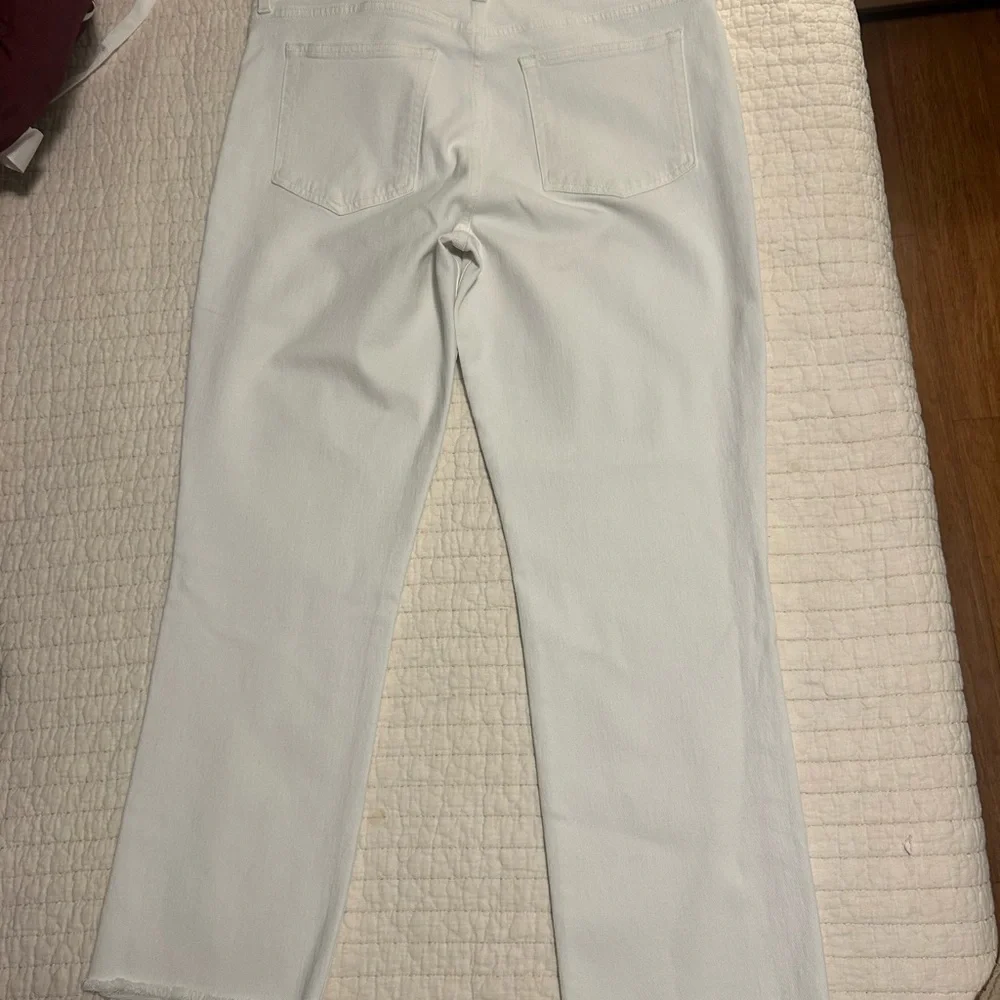 Frank & Eileen White Cotton Jeans - Picture 6 of 6